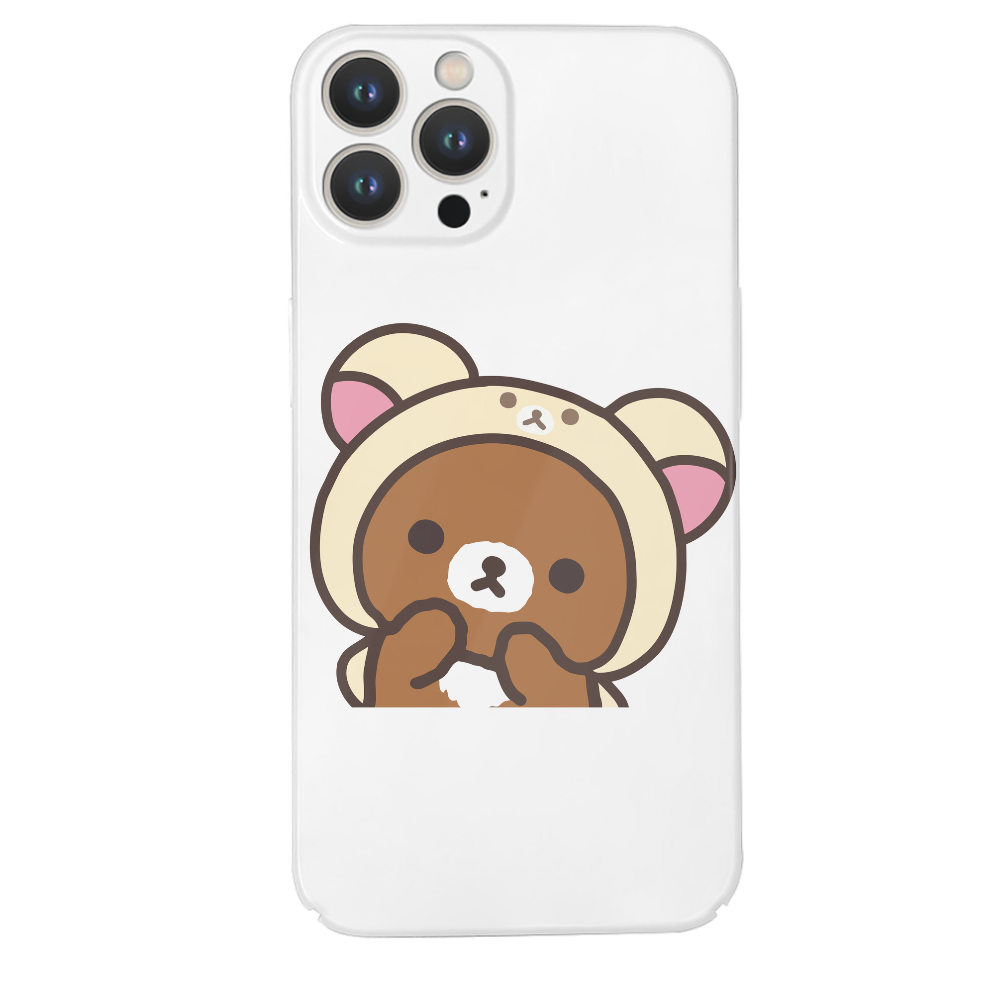 （画像用） リラックマ リラックマ キイロイトリ Rilakkuma Korilakkuma Kiiroitori 【iPhone 14シリーズ対応】ハードケース